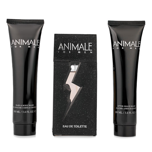 ANIMAL MEN EDT 100ML + BODY WASH + AFTER SHAVE